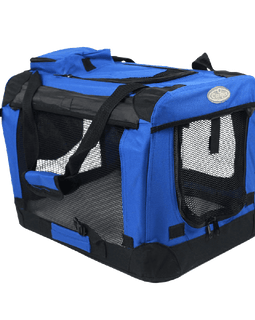 Easipet Fabric Pet Carrier, Medium, Blue